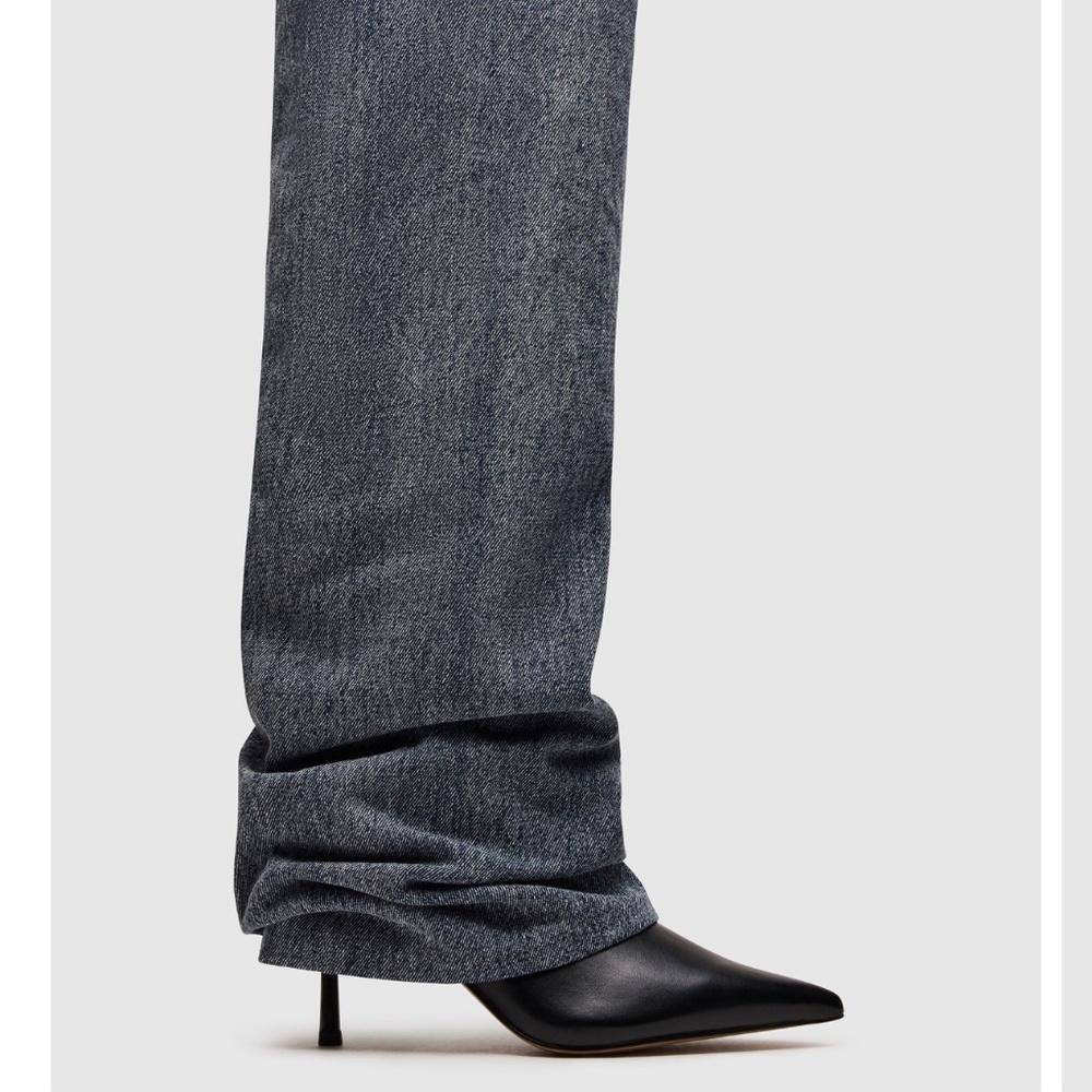 MARENGO DENIM FABRIC STEVE MADDEN BOOTS - BRAND NEW